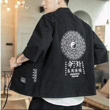 Charger l'image dans la galerie, Veste Kimono Homme Ýing Yang Kimonos Cardigan Street Mixte Kimonojaponais