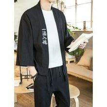 Charger l'image dans la galerie, Veste Kimono Homme Zun Kimonos Cardigan Street Mixte Kimonojaponais