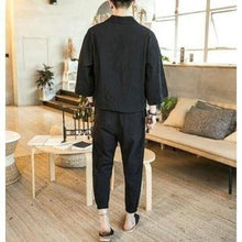 Charger l'image dans la galerie, Veste Kimono Homme Zun Kimonos Cardigan Street Mixte Kimonojaponais
