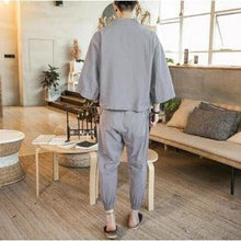 Charger l'image dans la galerie, Veste Kimono Homme Zun Kimonos Cardigan Street Mixte Kimonojaponais