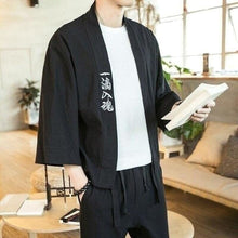 Charger l'image dans la galerie, Veste Kimono Homme Zun Kimonos Cardigan Street Mixte Kimonojaponais