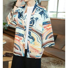 Charger l'image dans la galerie, Veste Kimono Japonaise Solaire - Kimono Japonais
