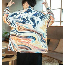 Charger l'image dans la galerie, Veste Kimono Japonaise Solaire - Kimono Japonais
