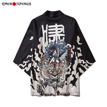 Charger l'image dans la galerie, Veste Kimono kagura Kimono Cardigan Haori mixte Kimonojaponais