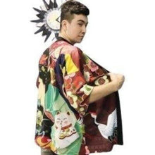 Charger l'image dans la galerie, Veste Kimono Meisha Kimono Cardigan Haori mixte Kimono Japonais