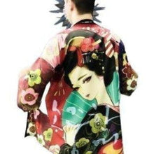 Charger l'image dans la galerie, Veste Kimono Meisha Kimono Cardigan Haori mixte Kimono Japonais