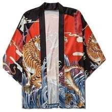 Charger l'image dans la galerie, Veste Kimono Mikatani Kimono Cardigan Haori mixte Kimonojaponais
