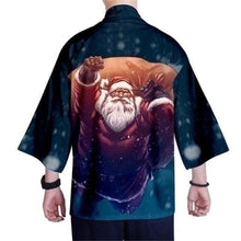 Charger l'image dans la galerie, Veste Kimono Noel Kimono Cardigan Haori mixte Kimono Japonais 001 M