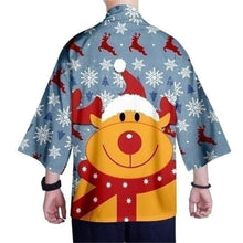 Charger l'image dans la galerie, Veste Kimono Noel Kimono Cardigan Haori mixte Kimono Japonais 007 4XL