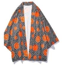 Charger l'image dans la galerie, Veste Kimono Oranges du Japon Kimono Cardigan Haori mixte Kimonojaponais S