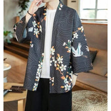 Charger l'image dans la galerie, Veste Kimono Soleil Levant - Kimono Japonais