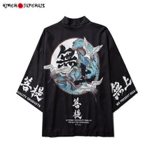 Charger l'image dans la galerie, Veste Kimono Tora Kimono Cardigan Haori mixte Kimonojaponais