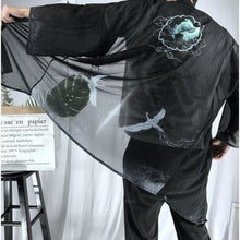 Charger l'image dans la galerie, Veste Kimono Tori Kimono Cardigan Haori mixte Kimonojaponais
