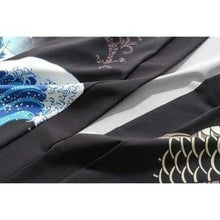 Charger l'image dans la galerie, Veste Kimono ´Vague´ Kimono Cardigan Haori mixte Kimonojaponais