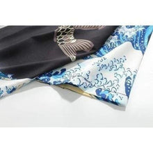 Charger l'image dans la galerie, Veste Kimono ´Vague´ Kimono Cardigan Haori mixte Kimonojaponais