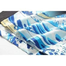 Charger l'image dans la galerie, Veste Kimono ´Vague´ Kimono Cardigan Haori mixte Kimonojaponais