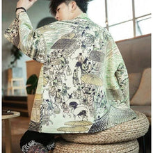 Charger l'image dans la galerie, Veste Kimono Village Japonais - Kimono Japonais