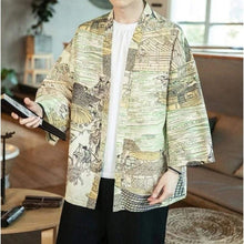 Charger l'image dans la galerie, Veste Kimono Village Japonais - Kimono Japonais