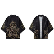 Charger l'image dans la galerie, Veste Kimono Yagi Kimono Cardigan Haori mixte Kimonojaponais