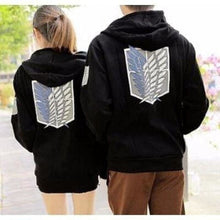 Charger l'image dans la galerie, Veste noire attaque des titans Veste Kimonojaponais