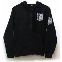 Charger l'image dans la galerie, Veste noire attaque des titans Veste Kimonojaponais