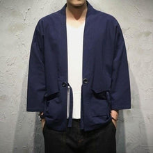 Charger l'image dans la galerie, Veste Noragi Homme EKA Kimonos Cardigan Street Mixte Kimonojaponais M