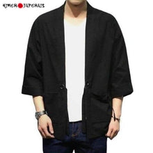 Charger l'image dans la galerie, Veste Noragi Homme Eko Kimonos Cardigan Street Mixte Kimonojaponais