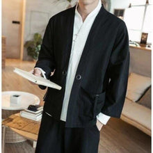 Charger l'image dans la galerie, Veste Noragi Homme Eko Kimonos Cardigan Street Mixte Kimonojaponais