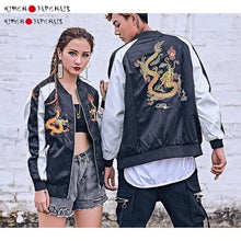 Charger l'image dans la galerie, VESTE SUKAJAN DRAGON CLASSIQUE - Kimono Japonais