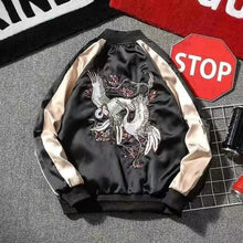 Charger l'image dans la galerie, VESTE SUKAJAN GRUE GORUDEN - Kimono Japonais
