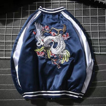 Charger l'image dans la galerie, VESTE SUKAJAN GRUE UMI - Kimono Japonais