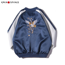 Charger l'image dans la galerie, VESTE SUKAJAN OISEAU FLEURI - Kimono Japonais