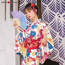Charger l'image dans la galerie, Yukata Femme Flower - Kimono Japonais