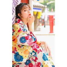 Charger l'image dans la galerie, Yukata Femme Flower - Kimono Japonais