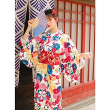 Charger l'image dans la galerie, Yukata Femme Flower - Kimono Japonais