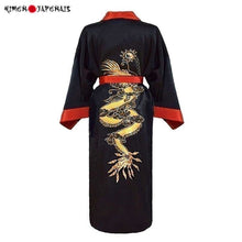 Charger l'image dans la galerie, Yukata Homme Dragon Or - Kimono Japonais