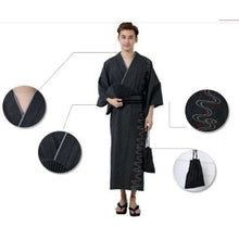 Charger l'image dans la galerie, Yukata Japonais Homme Miko Kimono Homme Kimonojaponais