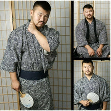 Charger l'image dans la galerie, Yukata Japonais Homme Ogesana - Kimono Japonais