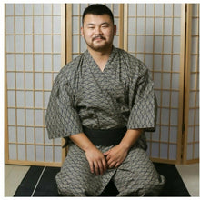 Charger l'image dans la galerie, Yukata Japonais Homme Ogesana - Kimono Japonais