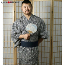 Charger l'image dans la galerie, Yukata Japonais Homme Ogesana - Kimono Japonais
