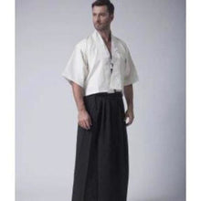 Charger l'image dans la galerie, Yukata Japonais Homme White Samurai Kimono Homme Kimono Japonais