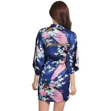 Charger l'image dans la galerie, Yukata WAKA Yukata Femme Kimonojaponais Bleu marine M