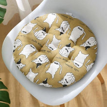 Charger l'image dans la galerie, Coussin de sol Japonais arrondi - Kimono Japonais