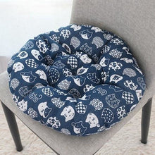 Charger l'image dans la galerie, Coussin de sol Japonais arrondi - Kimono Japonais