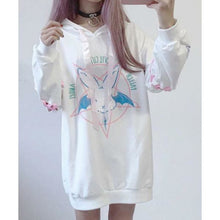 Charger l'image dans la galerie, Hoodie Kawaii Diablesse - Kimono Japonais