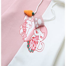 Charger l'image dans la galerie, Hoodie Kawaii lapin carotte - Kimono Japonais