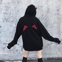 Charger l'image dans la galerie, Hoodie Kawaii LIL HELLBOY - Kimono Japonais