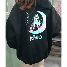Charger l'image dans la galerie, Hoodie Lune - Kimono Japonais