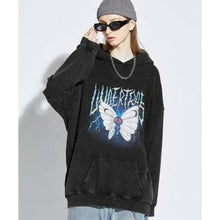 Charger l'image dans la galerie, Hoodie Papillon - Kimono Japonais