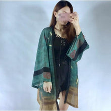 Charger l'image dans la galerie, Kimono Veste Grues Poésie - Kimono Japonais